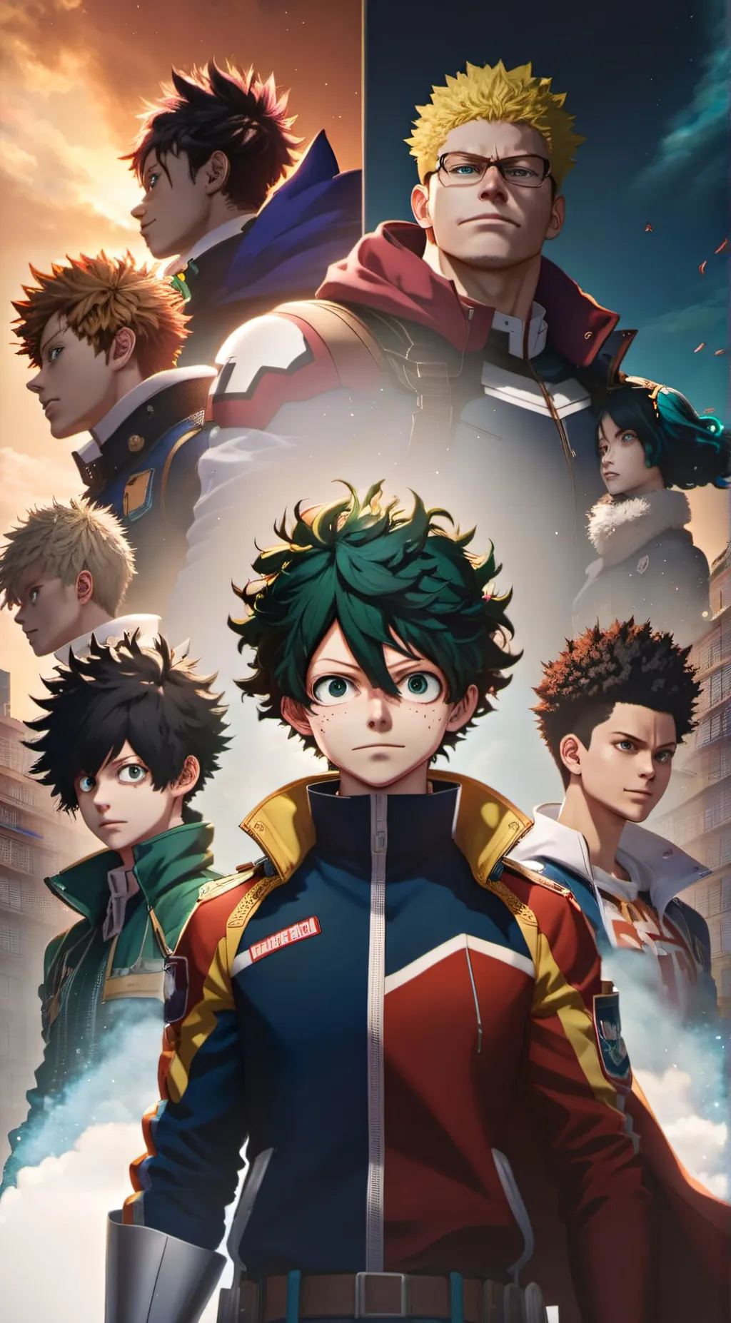 ai character: MHA tp to you background