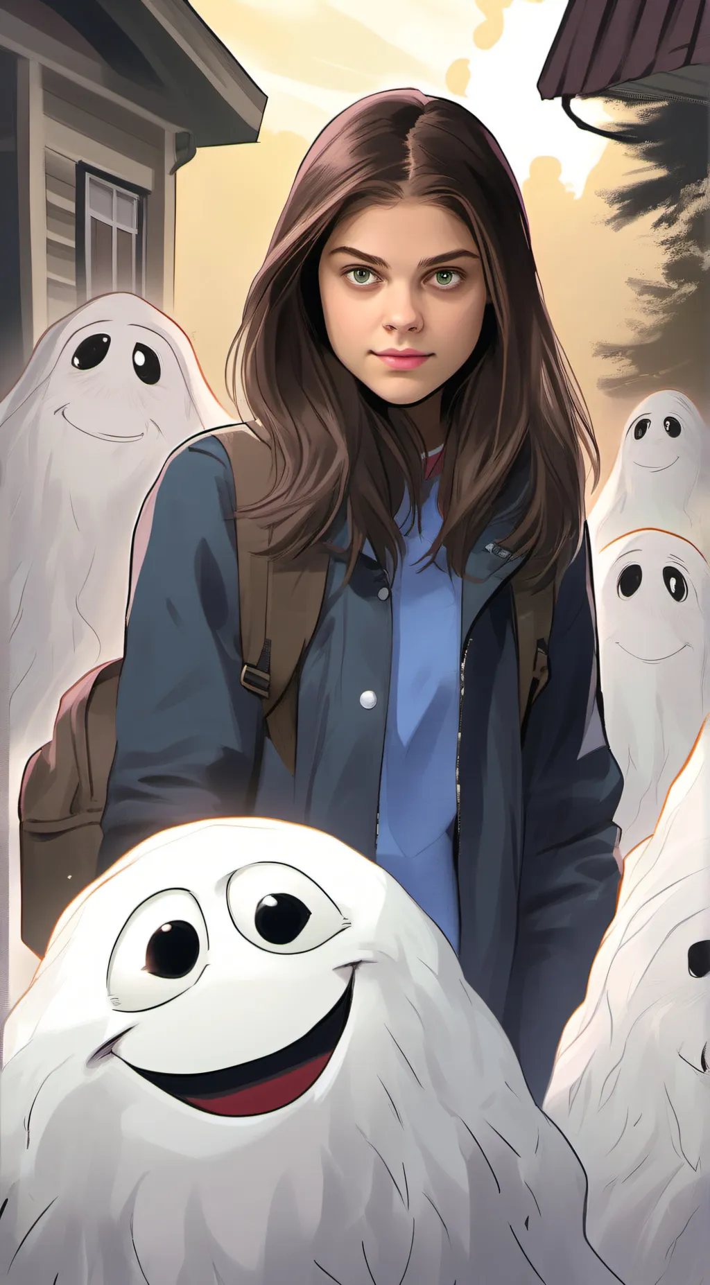 ai character: hannah stine background