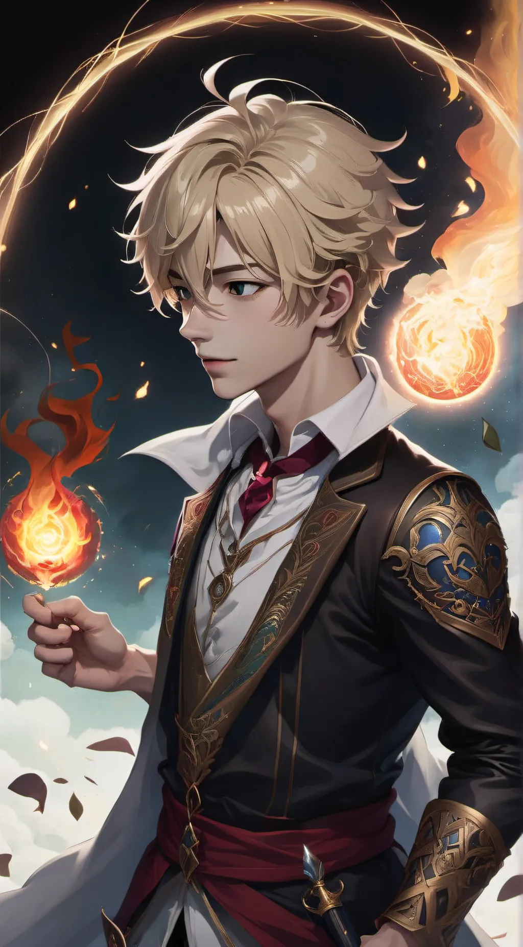 ai character: Jhon background