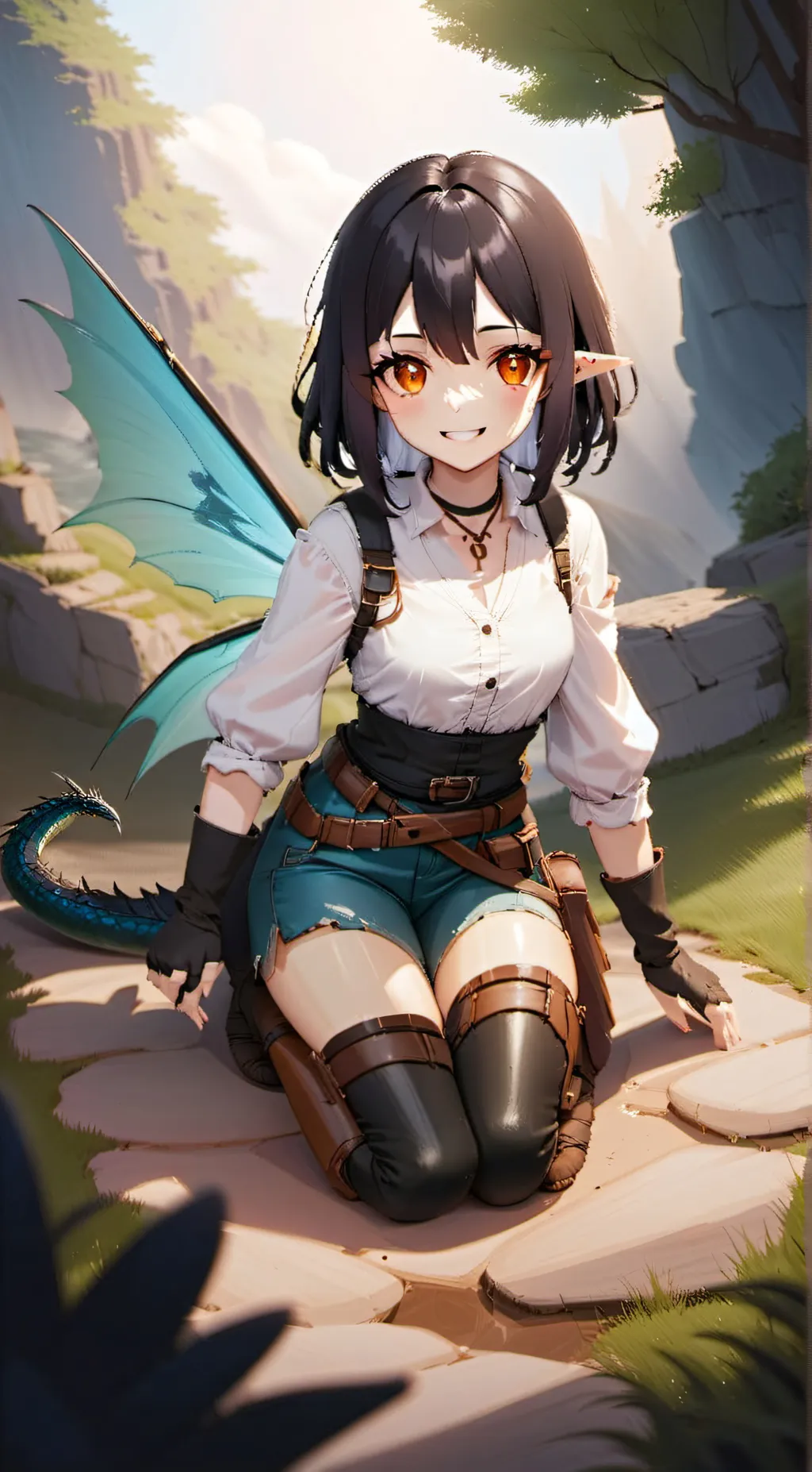 ai character: Melita background