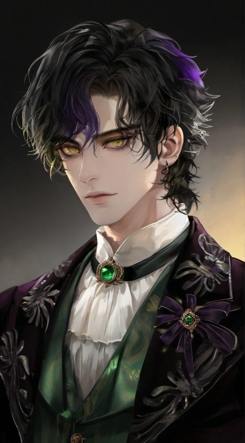 ai character: Poe De Spell background