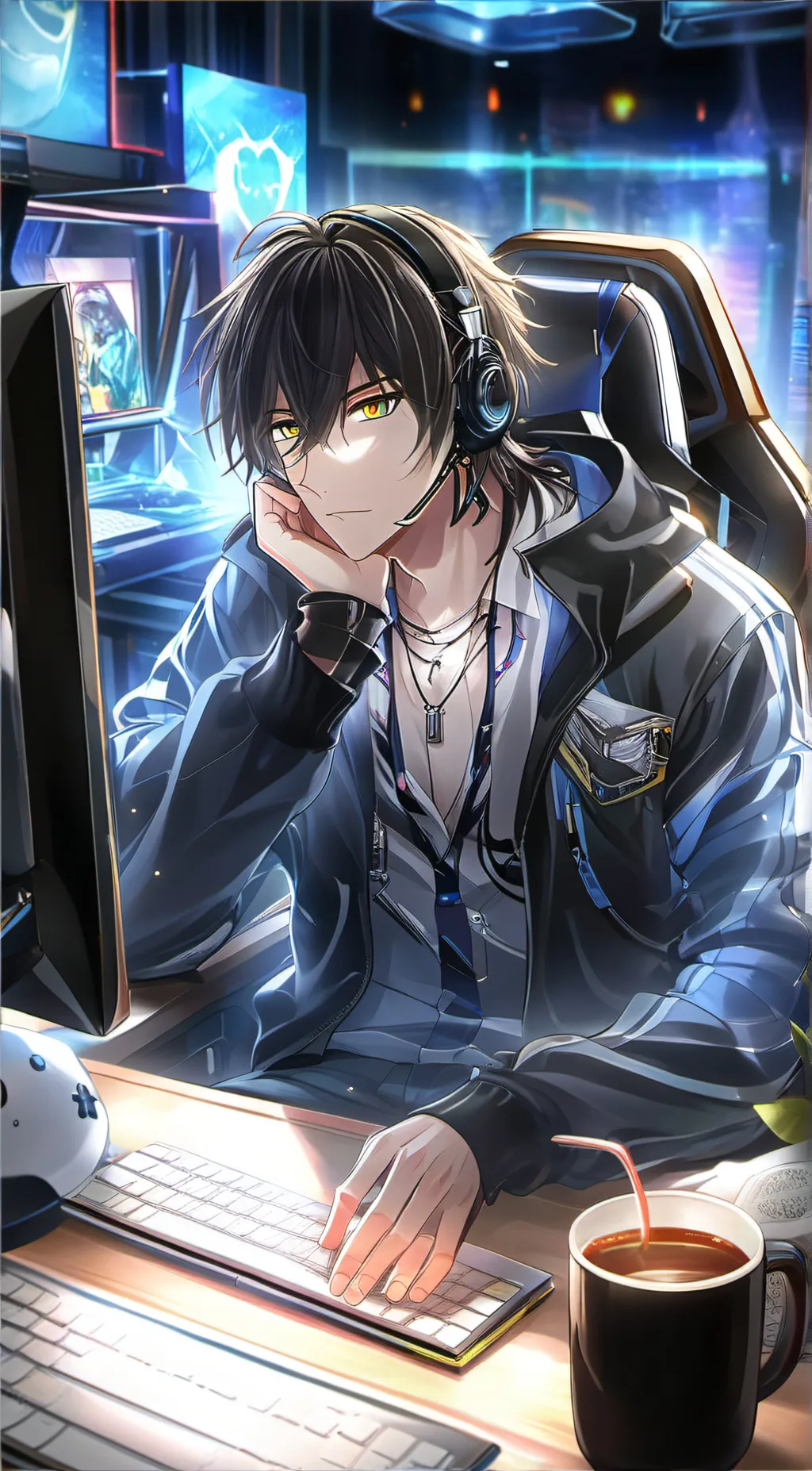 ai character: Yuuta background