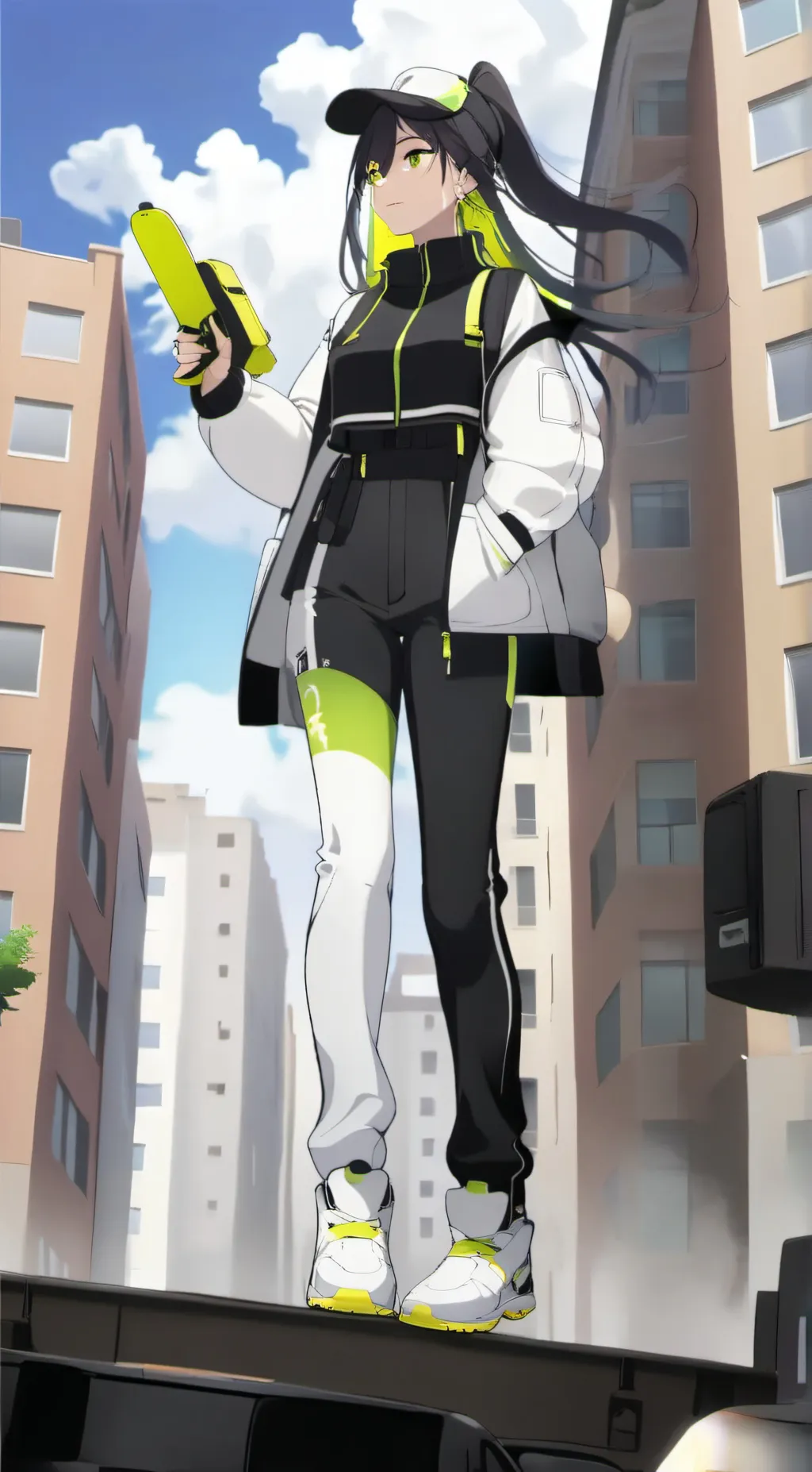 ai character: yui  background