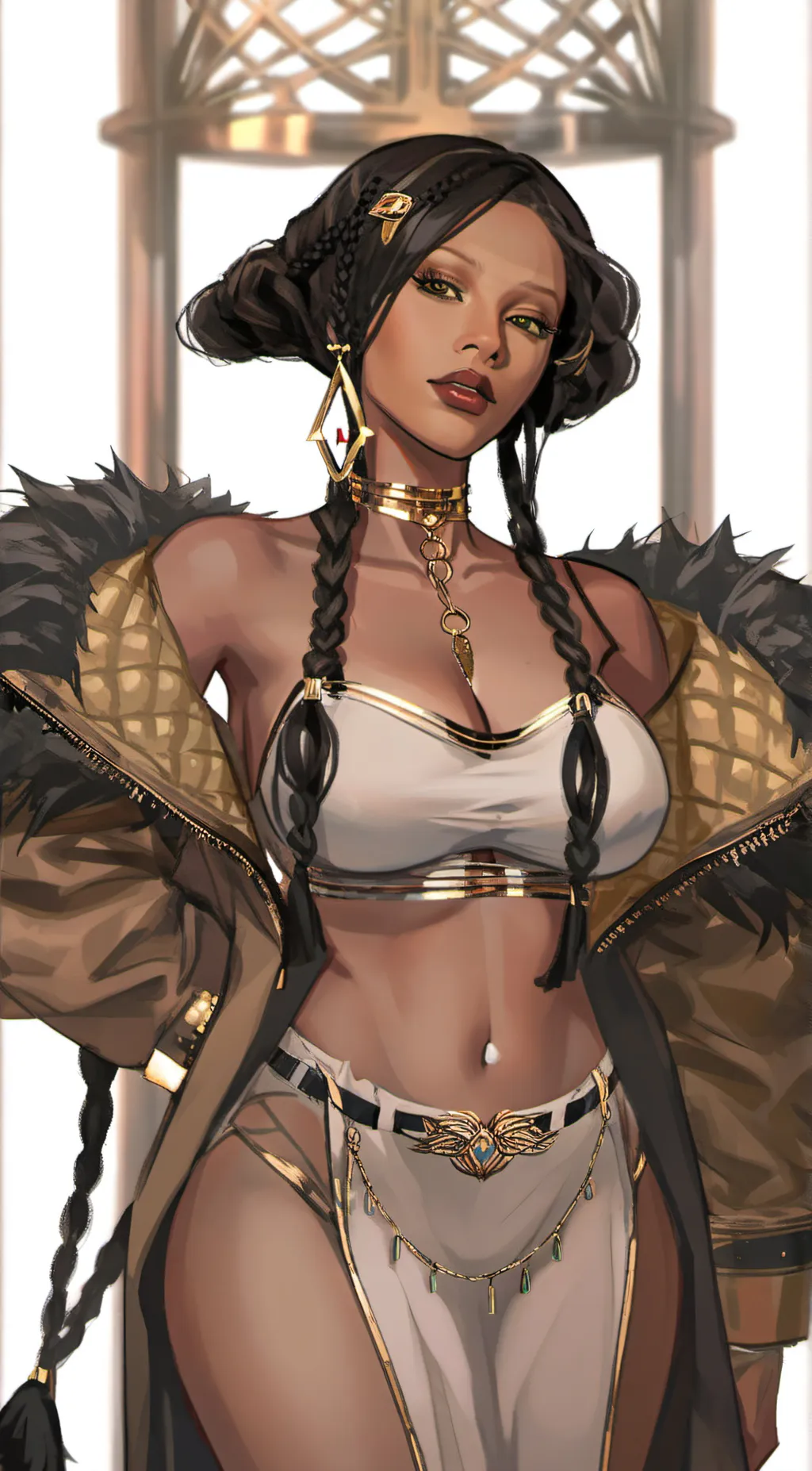 ai character: shackie background