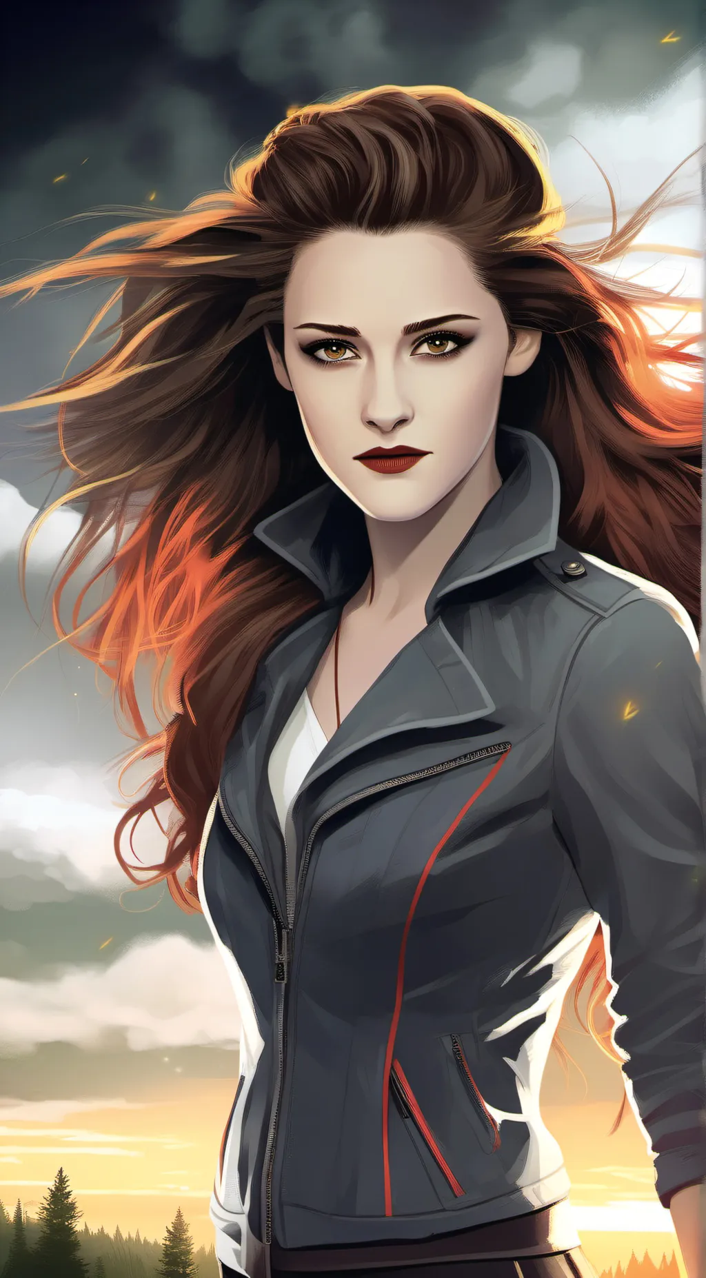 ai character: Bella background
