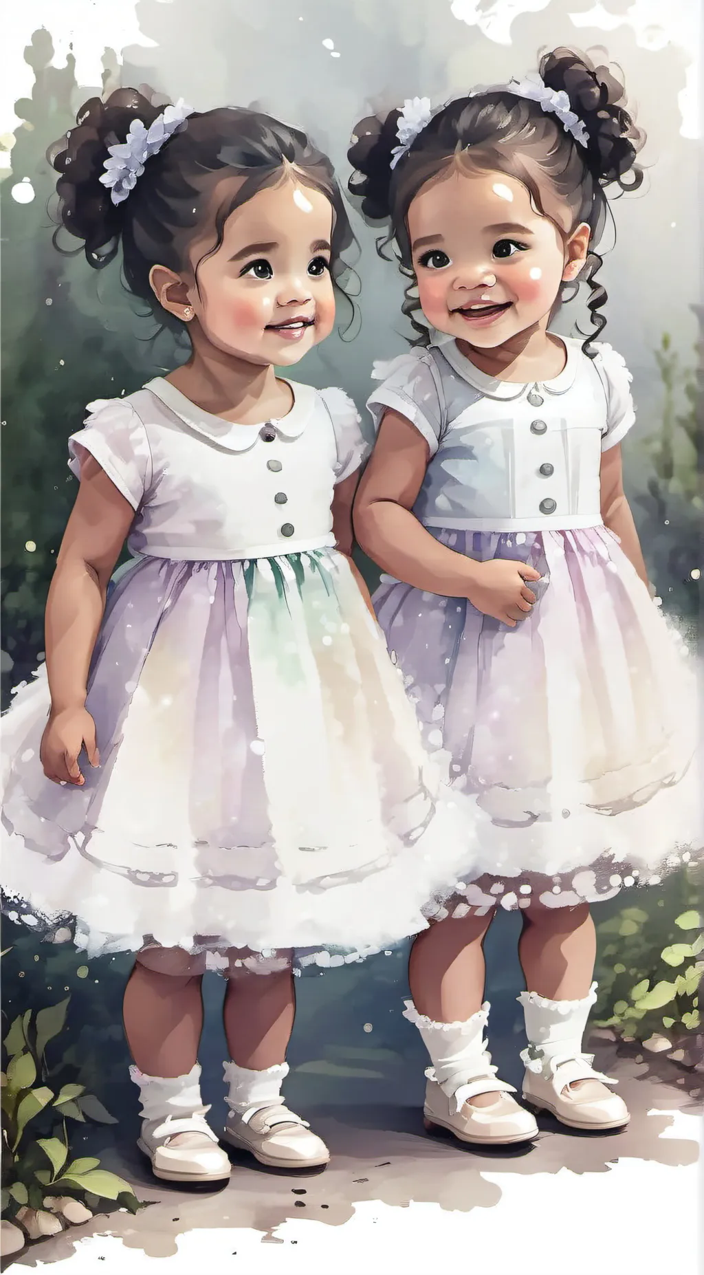 ai character: Ash & Ashley background