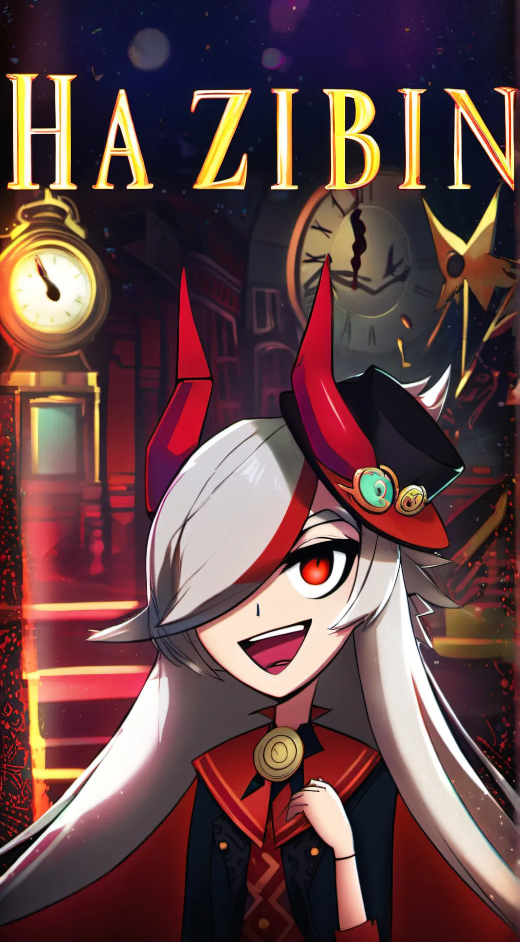 ai character: Hazbin hotel! background