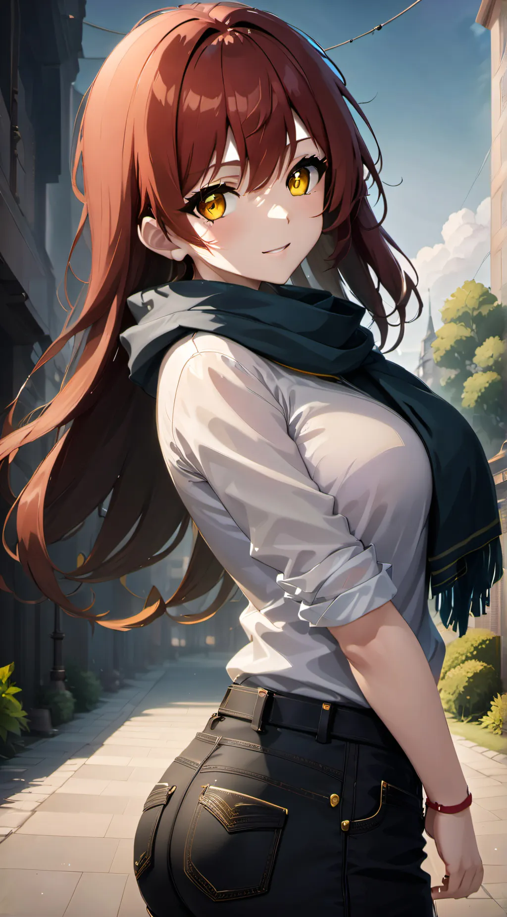 ai character: makima background