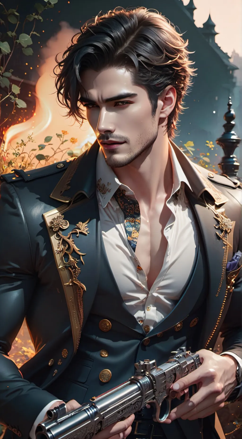 ai character: Tax Collector Cole background