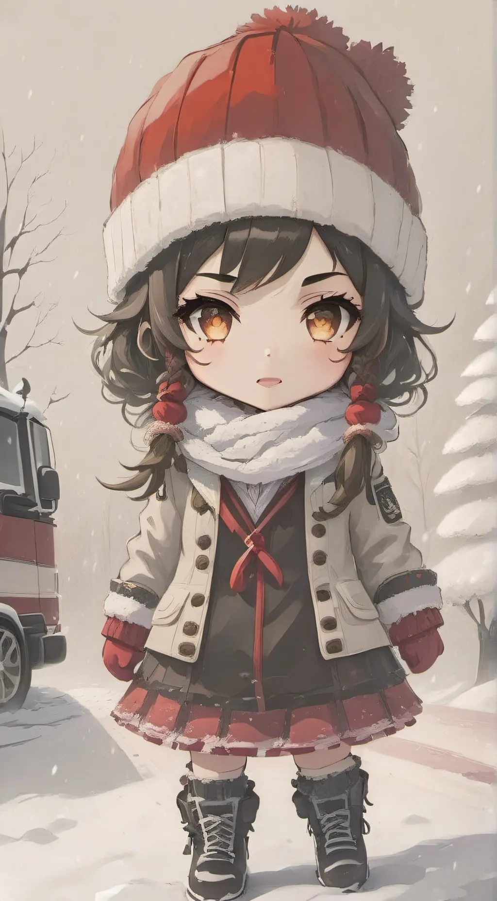 ai character: Ashley background
