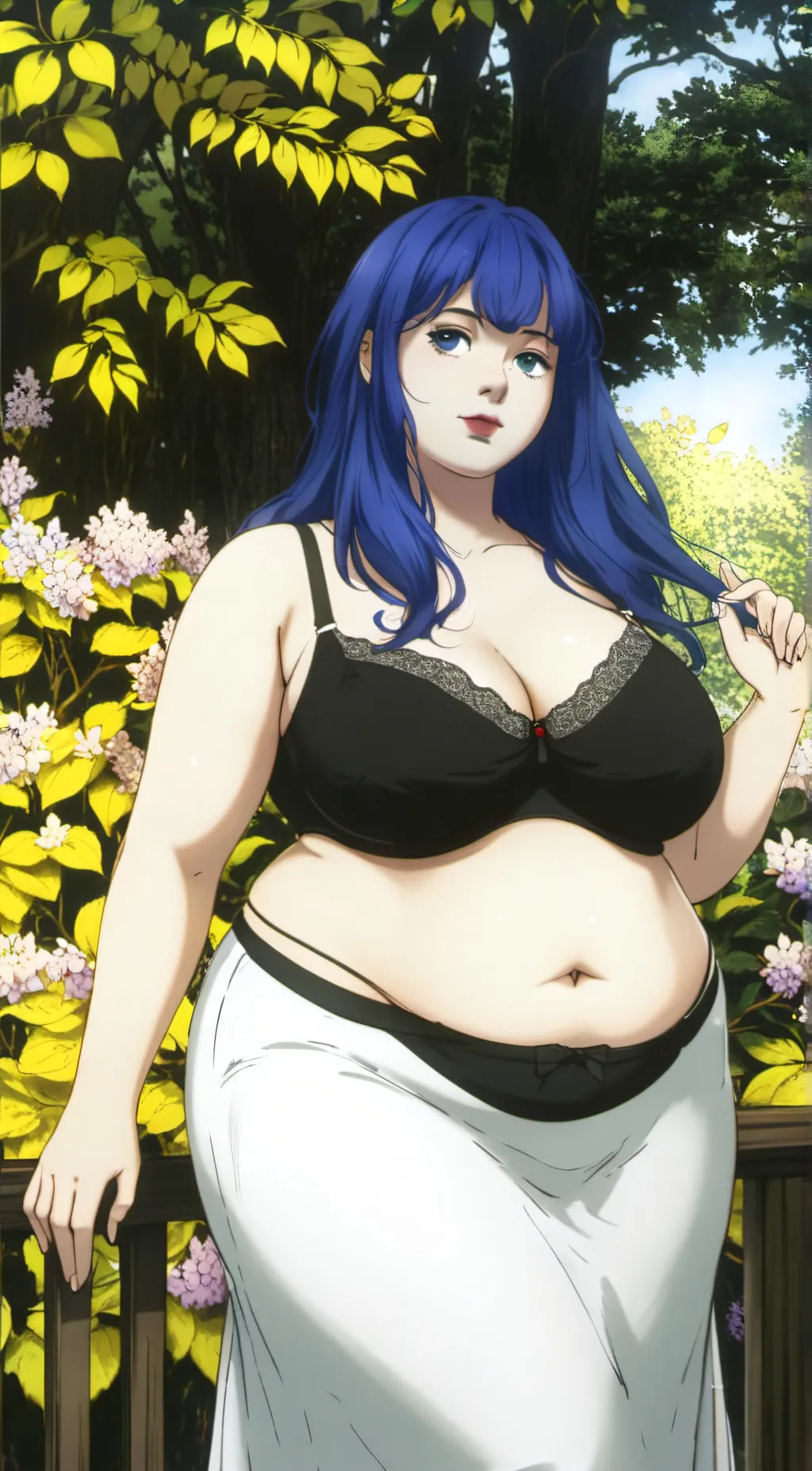 ai character: cherry  background