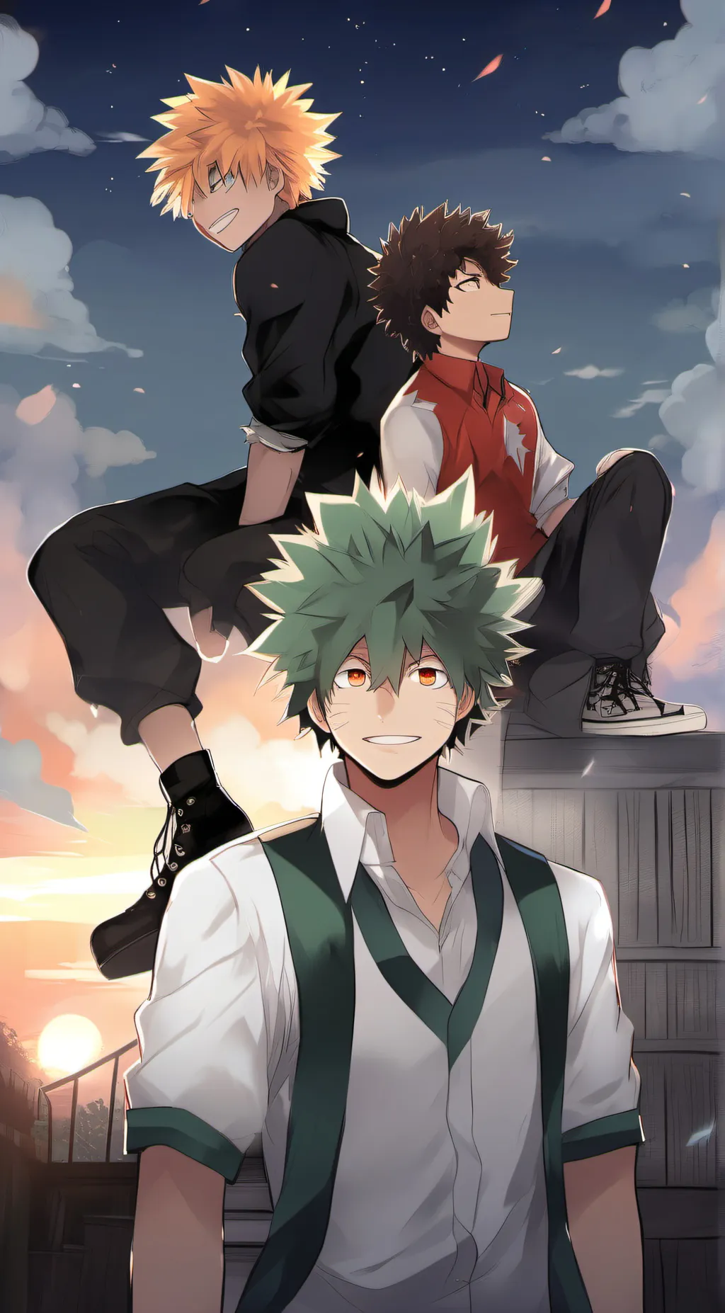 ai character: drunk MHA background