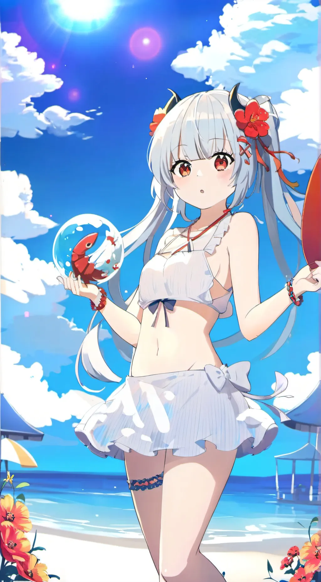 ai character: Luna background