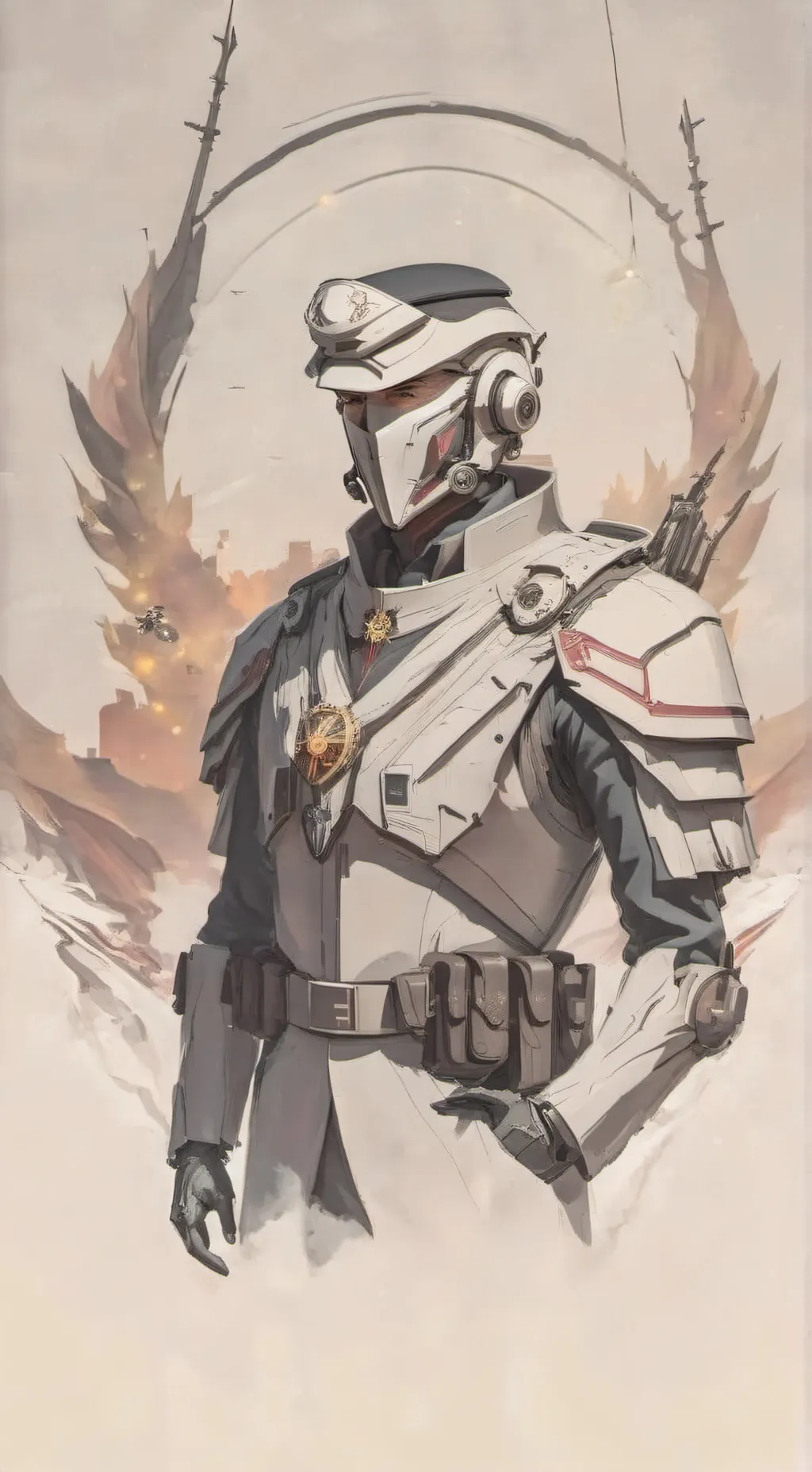 ai character: General Nicket  background