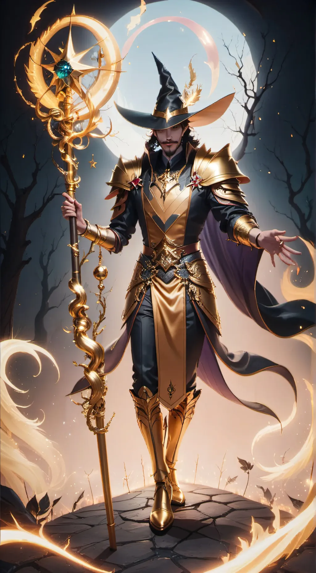 ai character: hibachi background