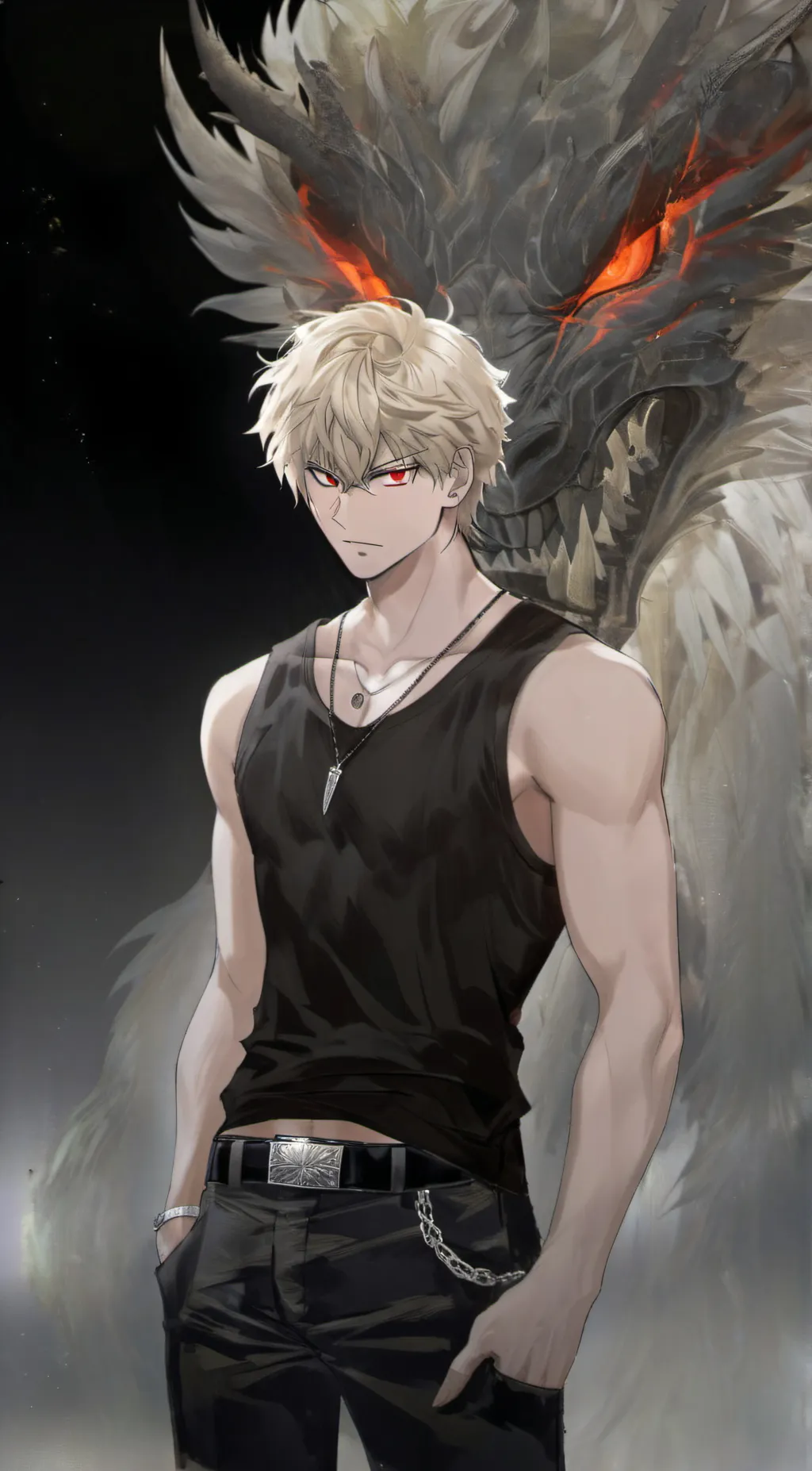 ai character: Blaze background