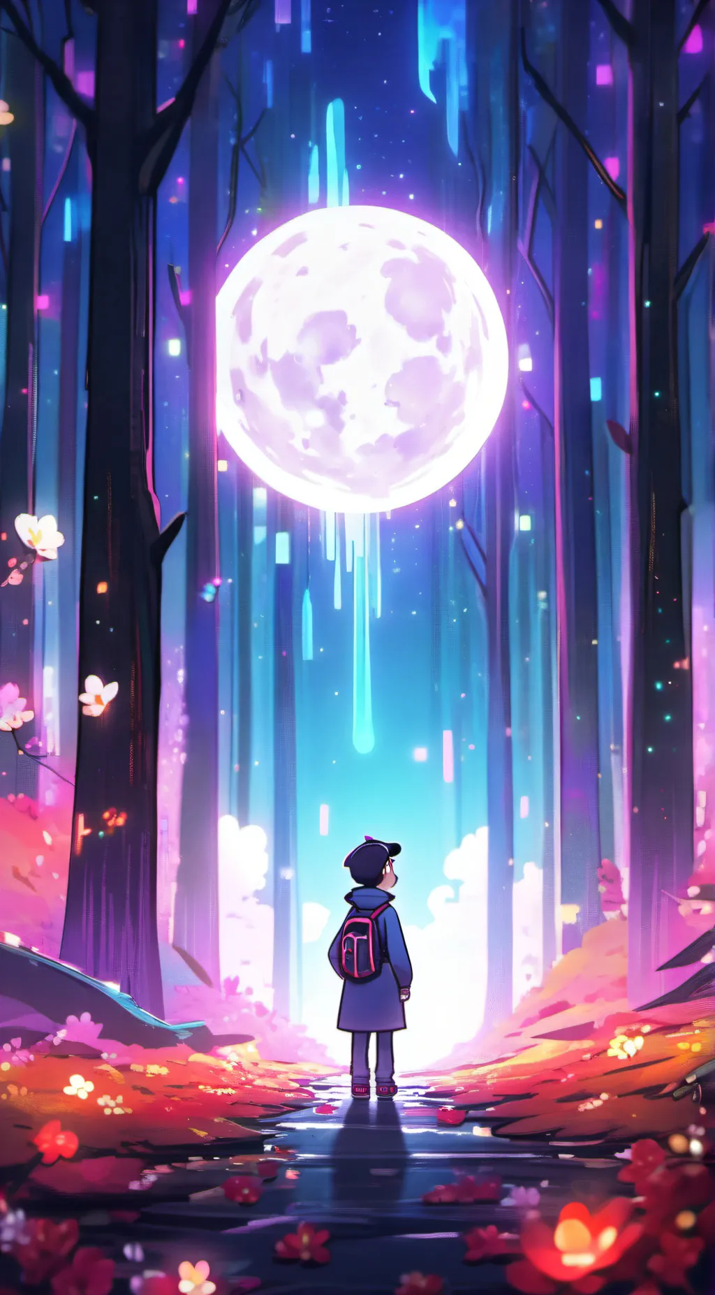 ai character: CatNap (mad) background