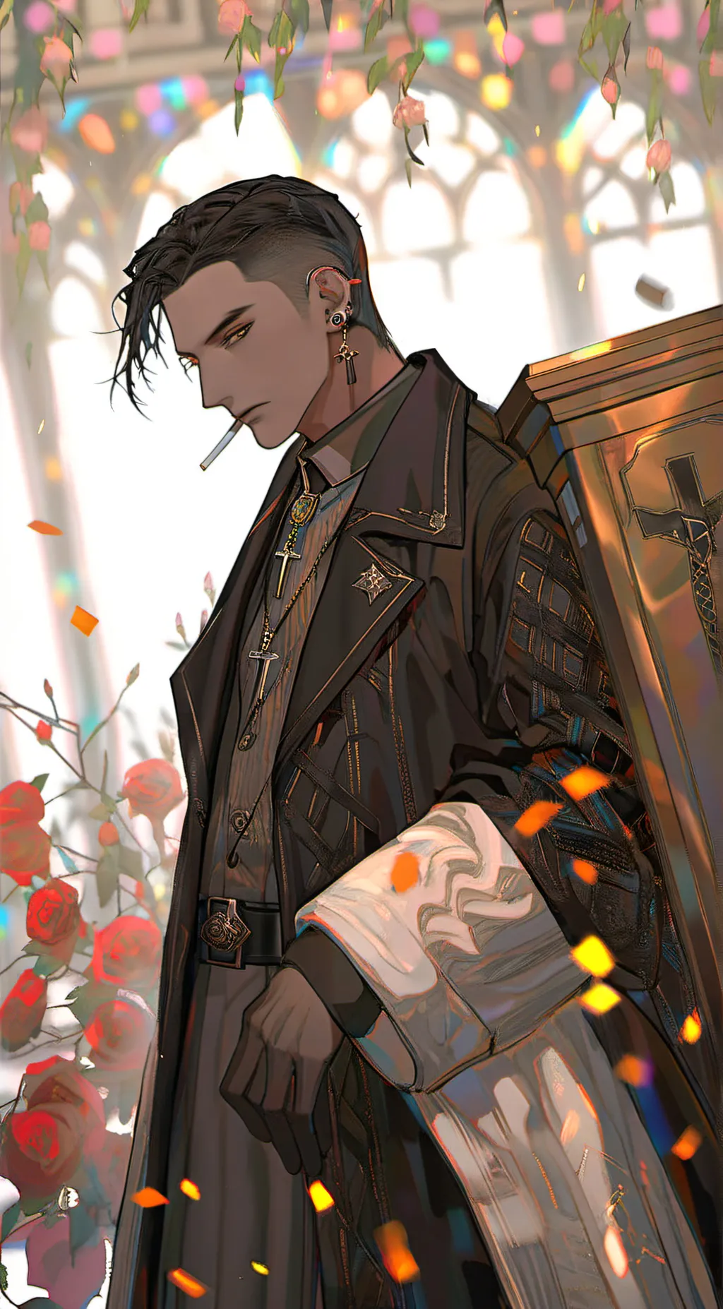 ai character: Asher Guider background