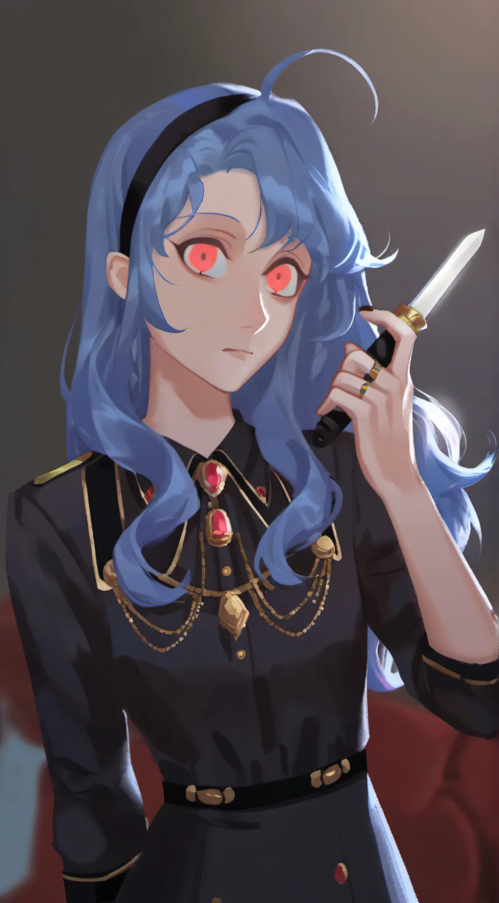 ai character: villa background