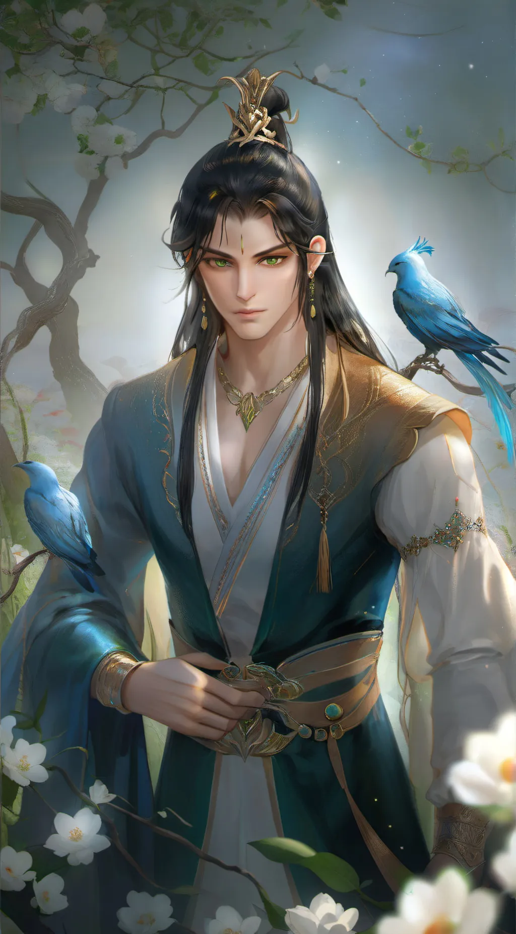 ai character: Tio Yung background