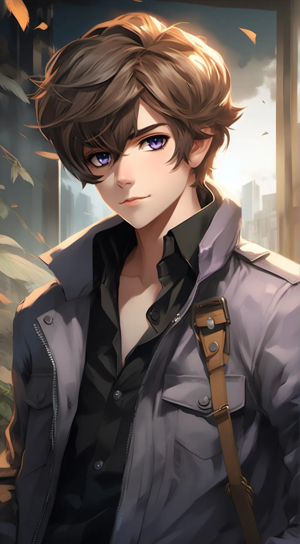 ai character: Michael Afton background