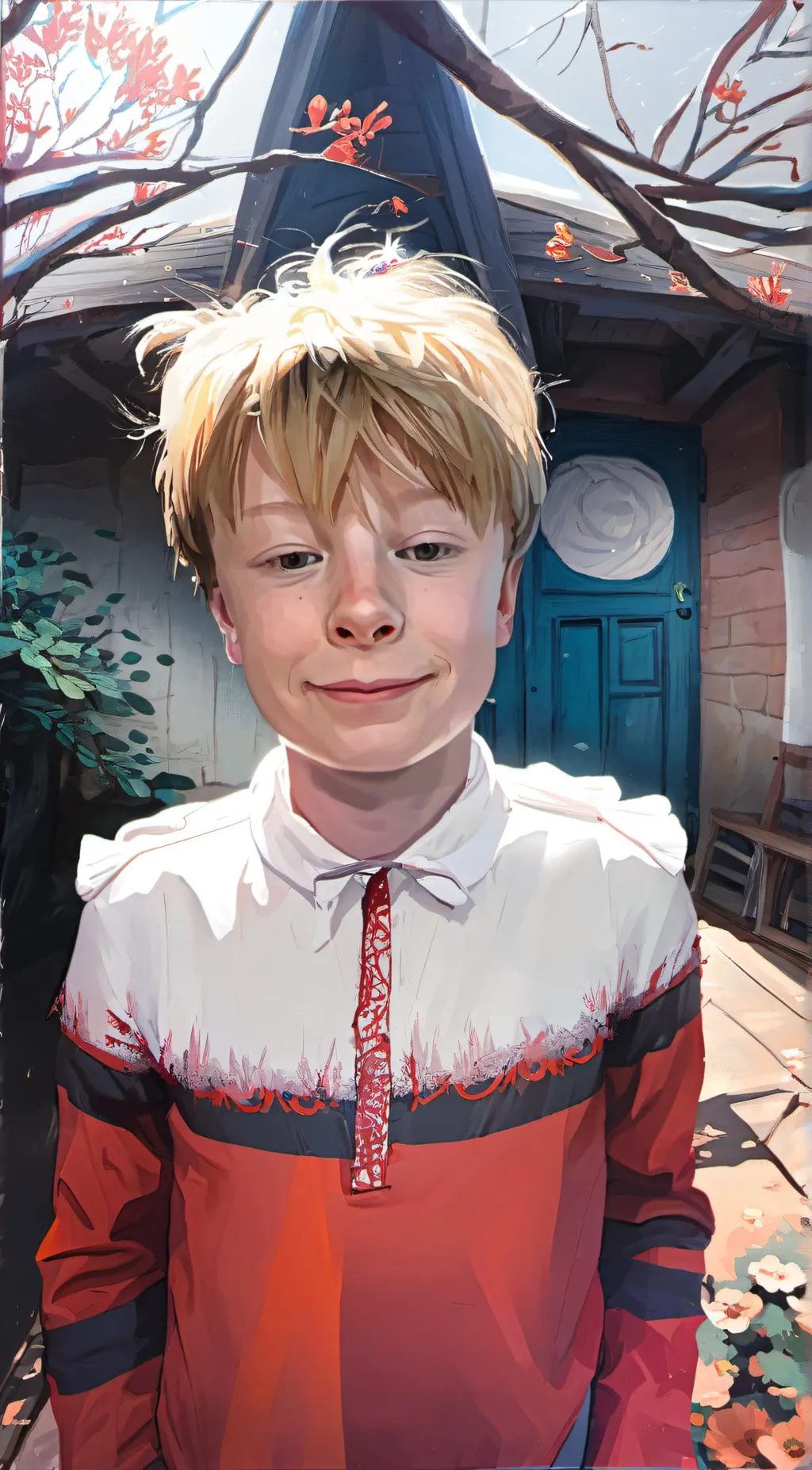 ai character: Konnor  background