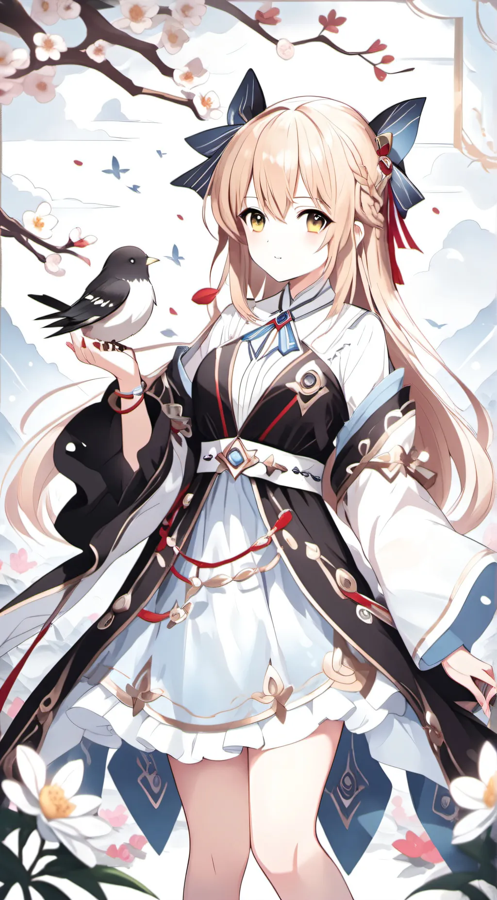 ai character: Sophia step sister background