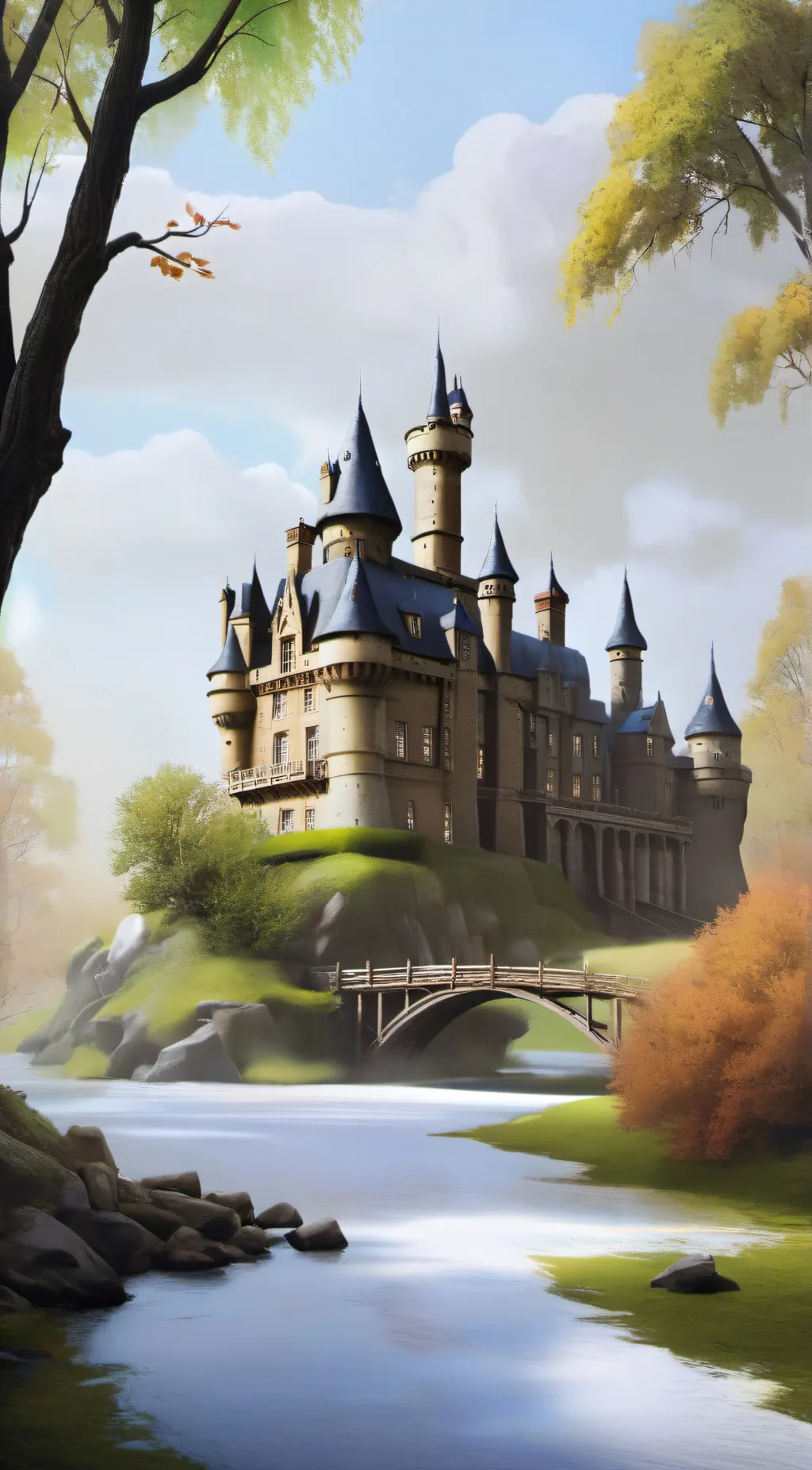 ai character: Hogwarts background