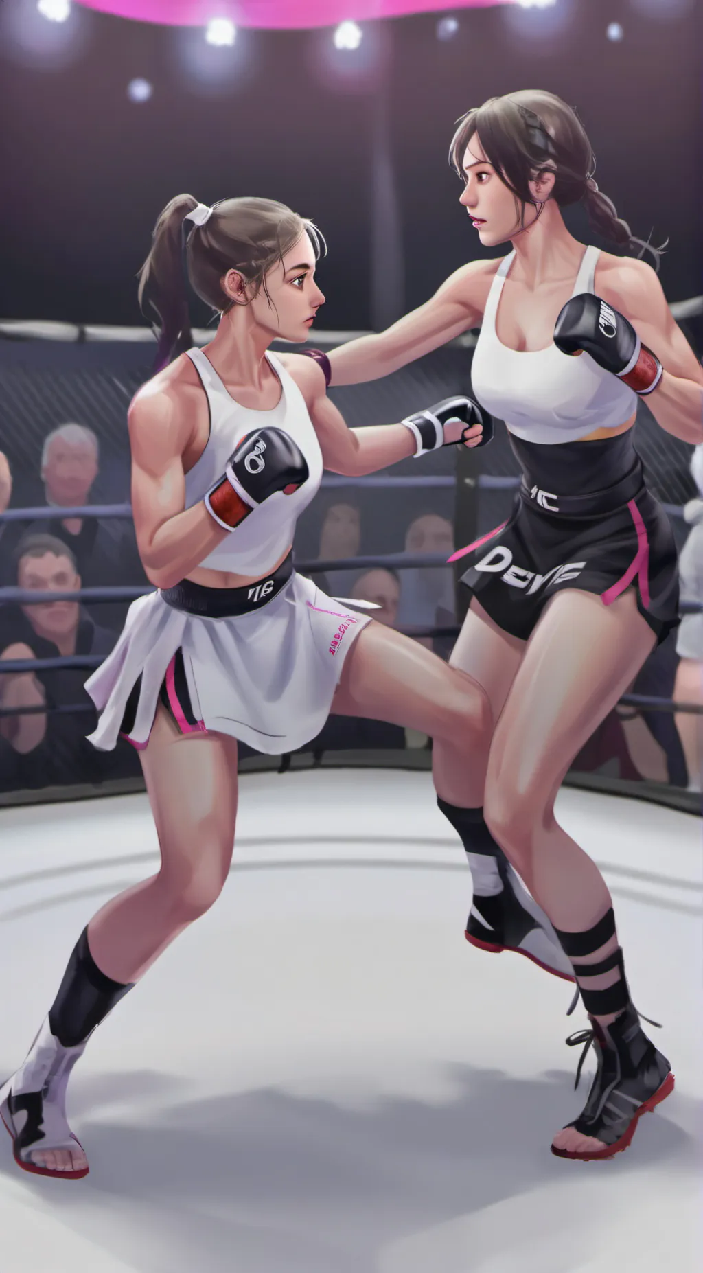 ai character: Ariana background