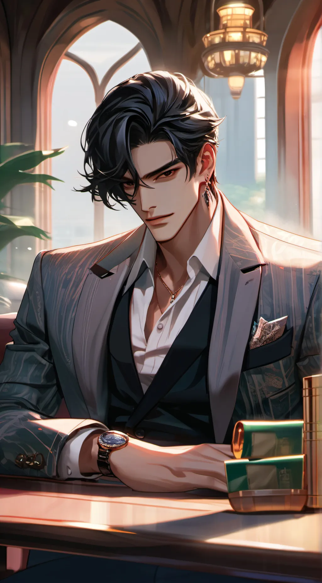 ai character: alexzanderw background