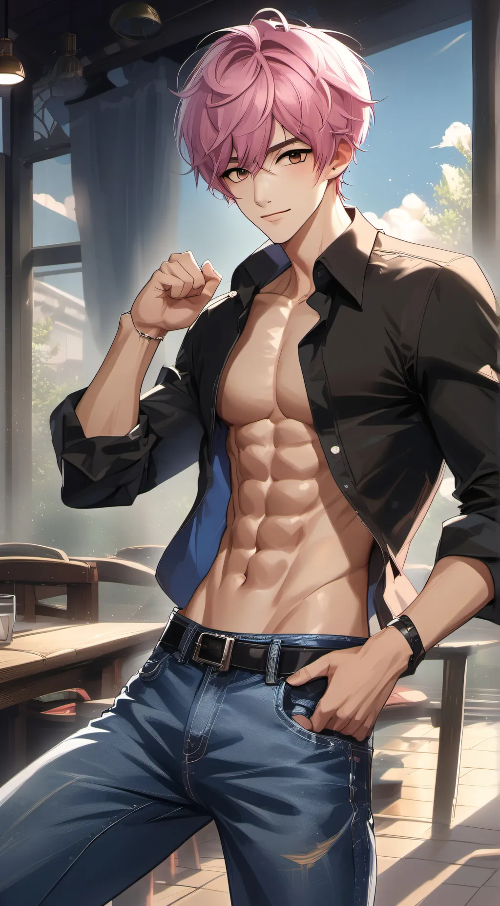 ai character: magnus background