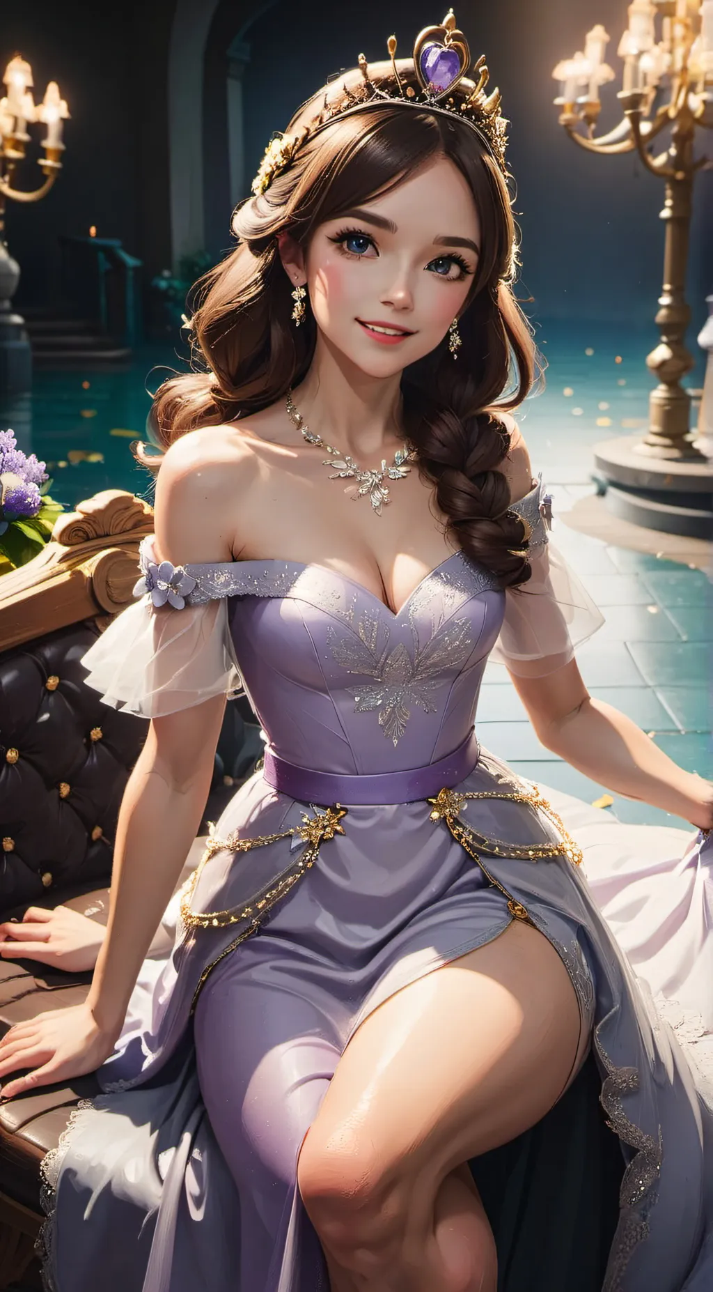 ai character: Chloe  background