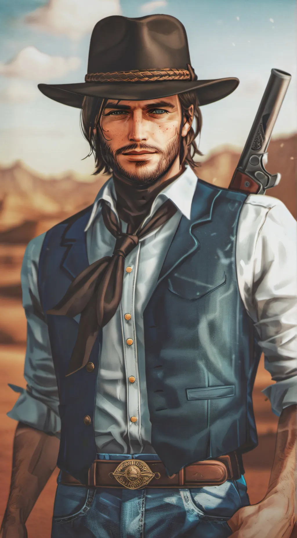 Talkie AI - Chat with John Marston