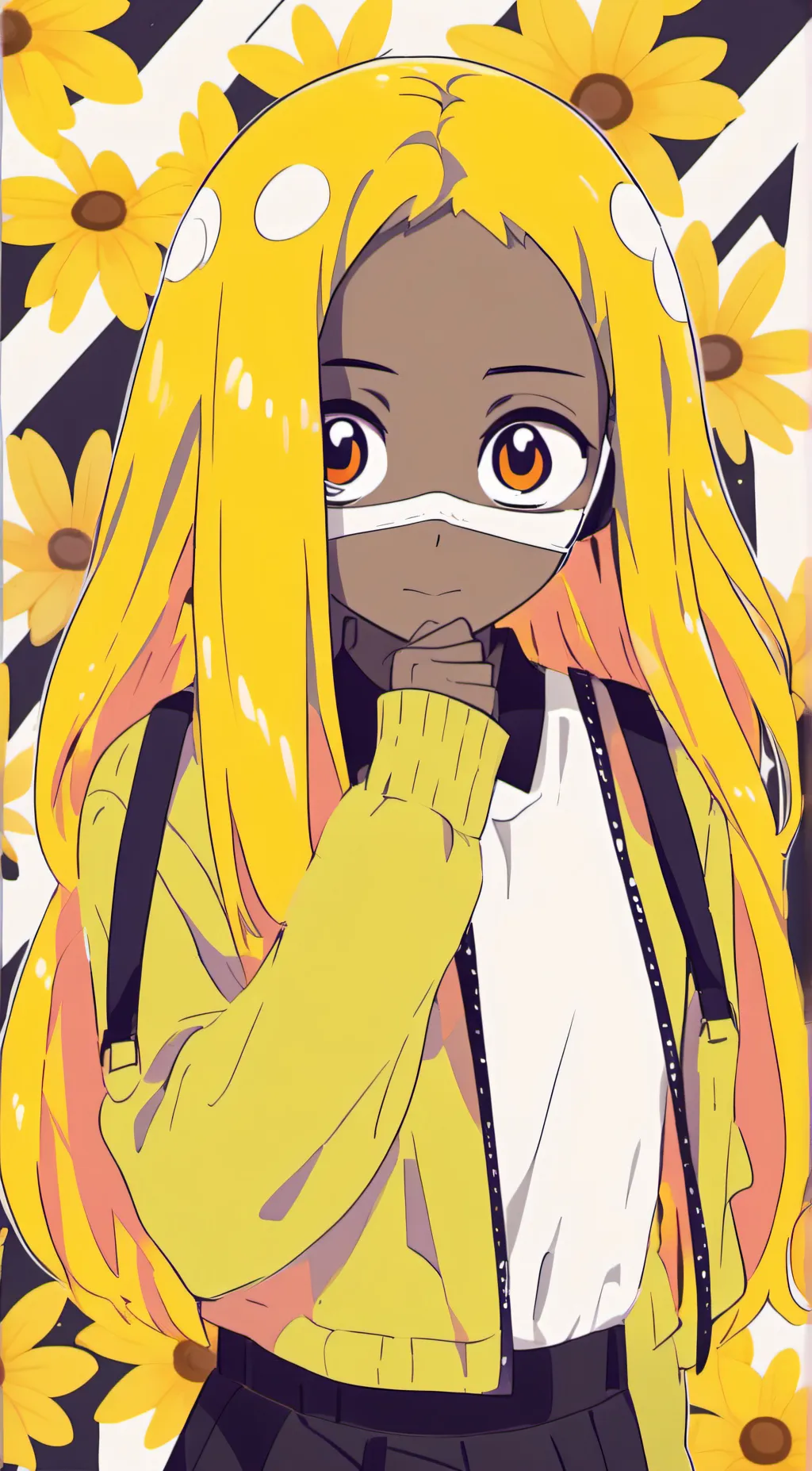 ai character: Aria background