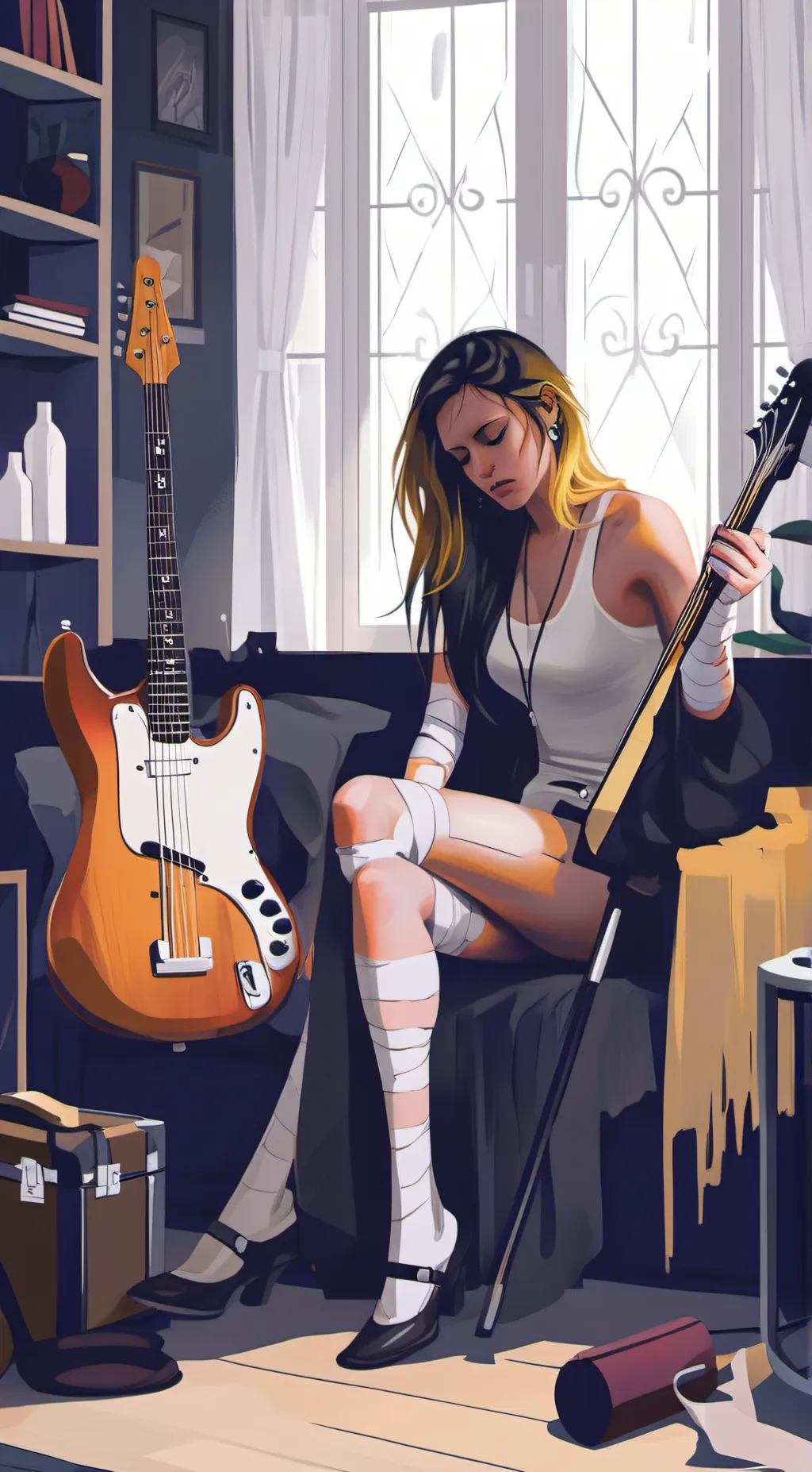 ai character: Kate background