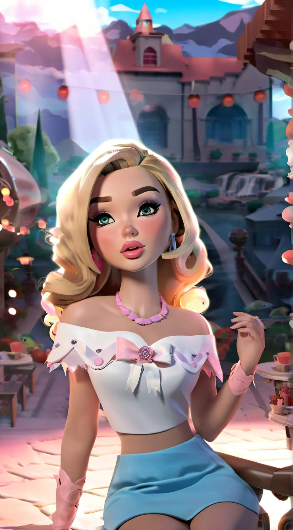 ai character: Leah background