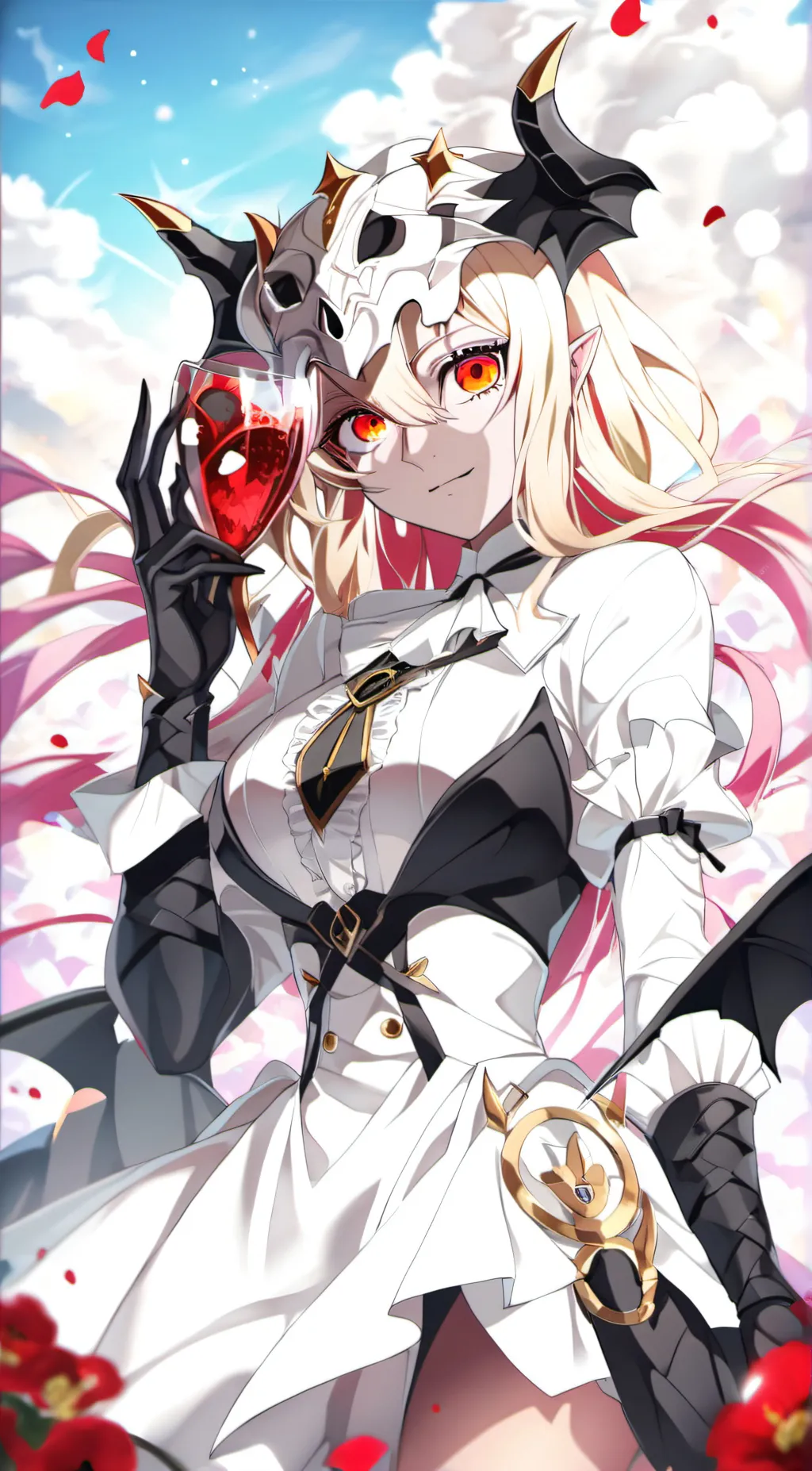 ai character: Fem doma background