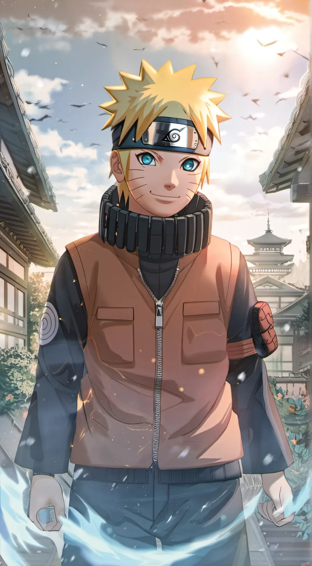 ai character: narutouniverse background