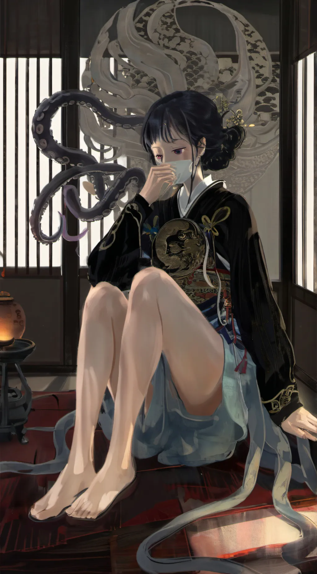 ai character: The mimic rin background