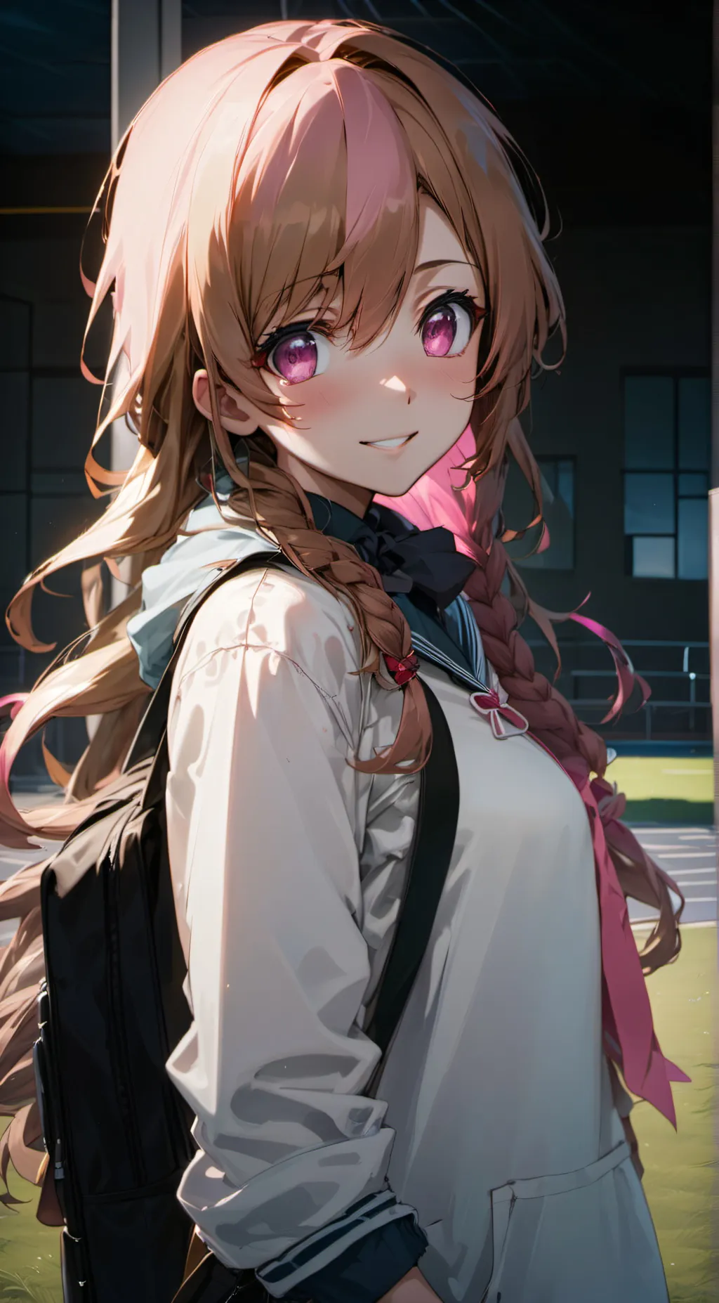 ai character: Ginger background