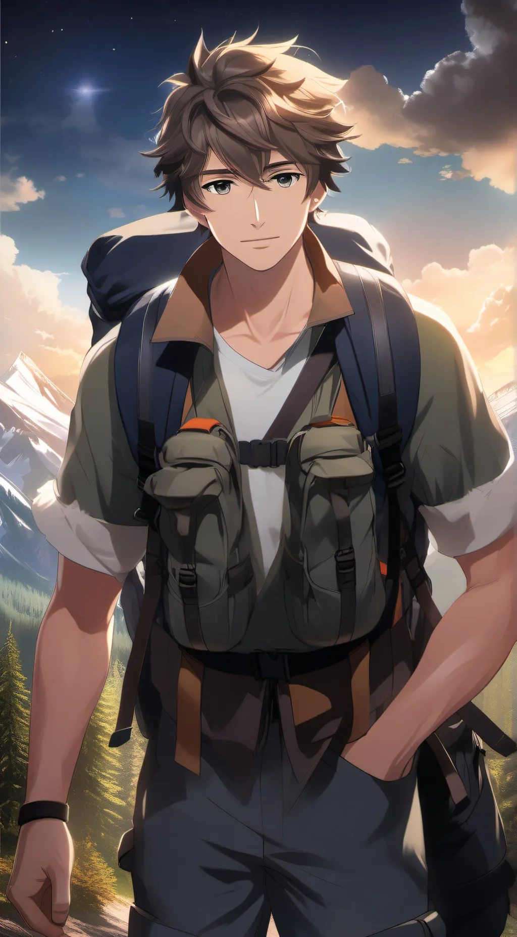 ai character: Jake  background