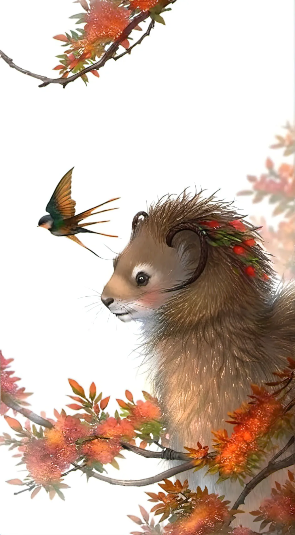 ai character: otter background