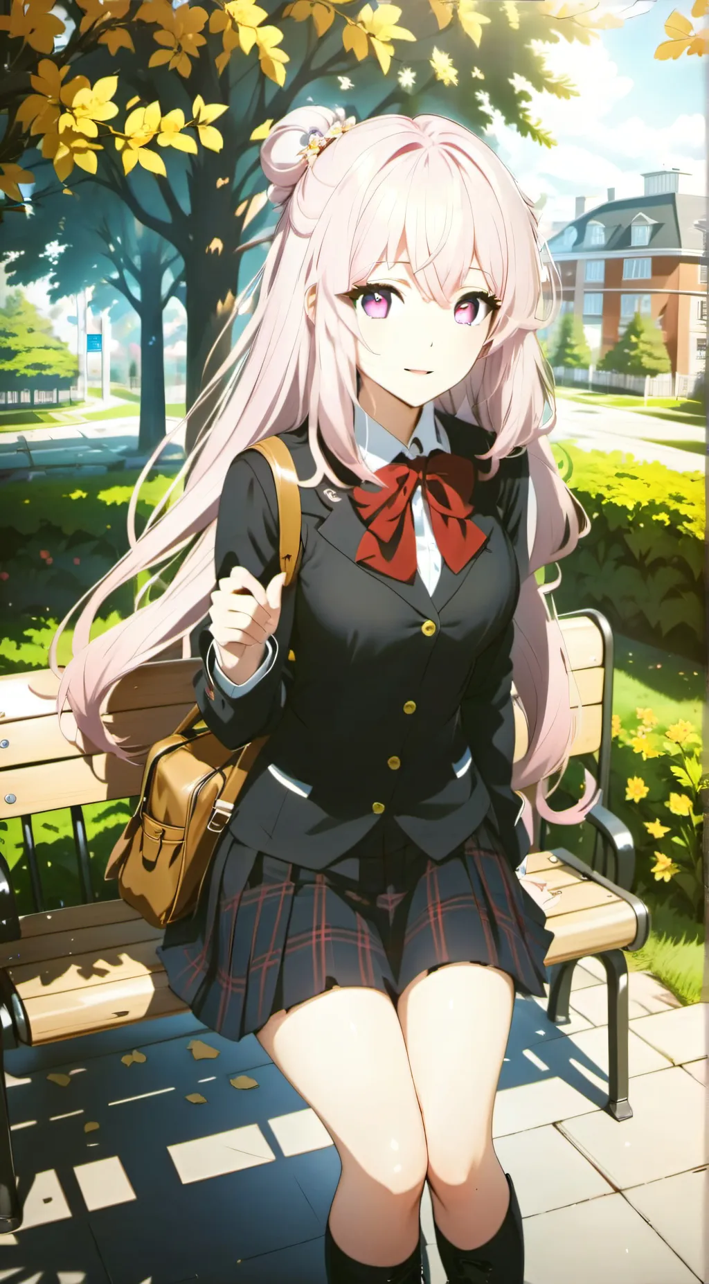 ai character: Mayumi Izanami background