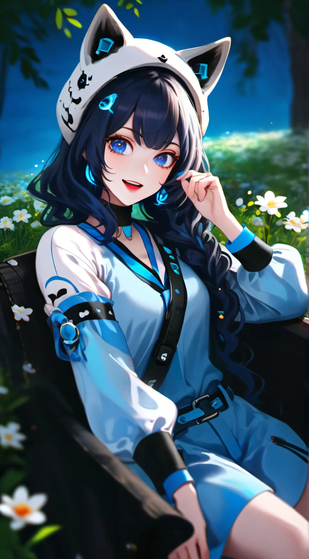 ai character: Iris background