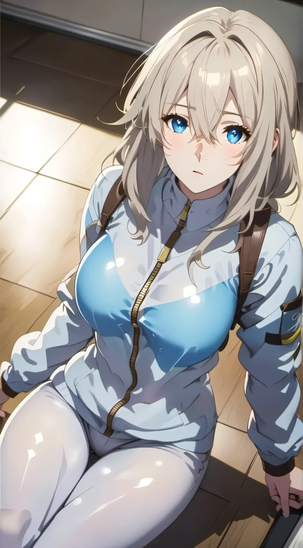 ai character: suit background