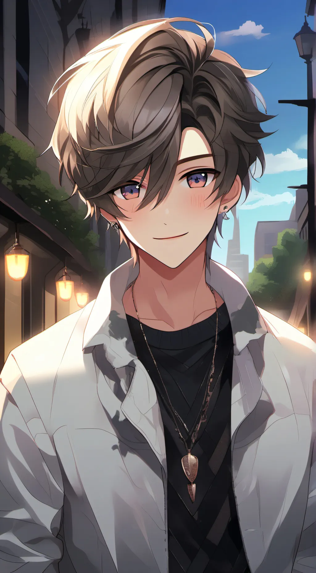 ai character: leo background