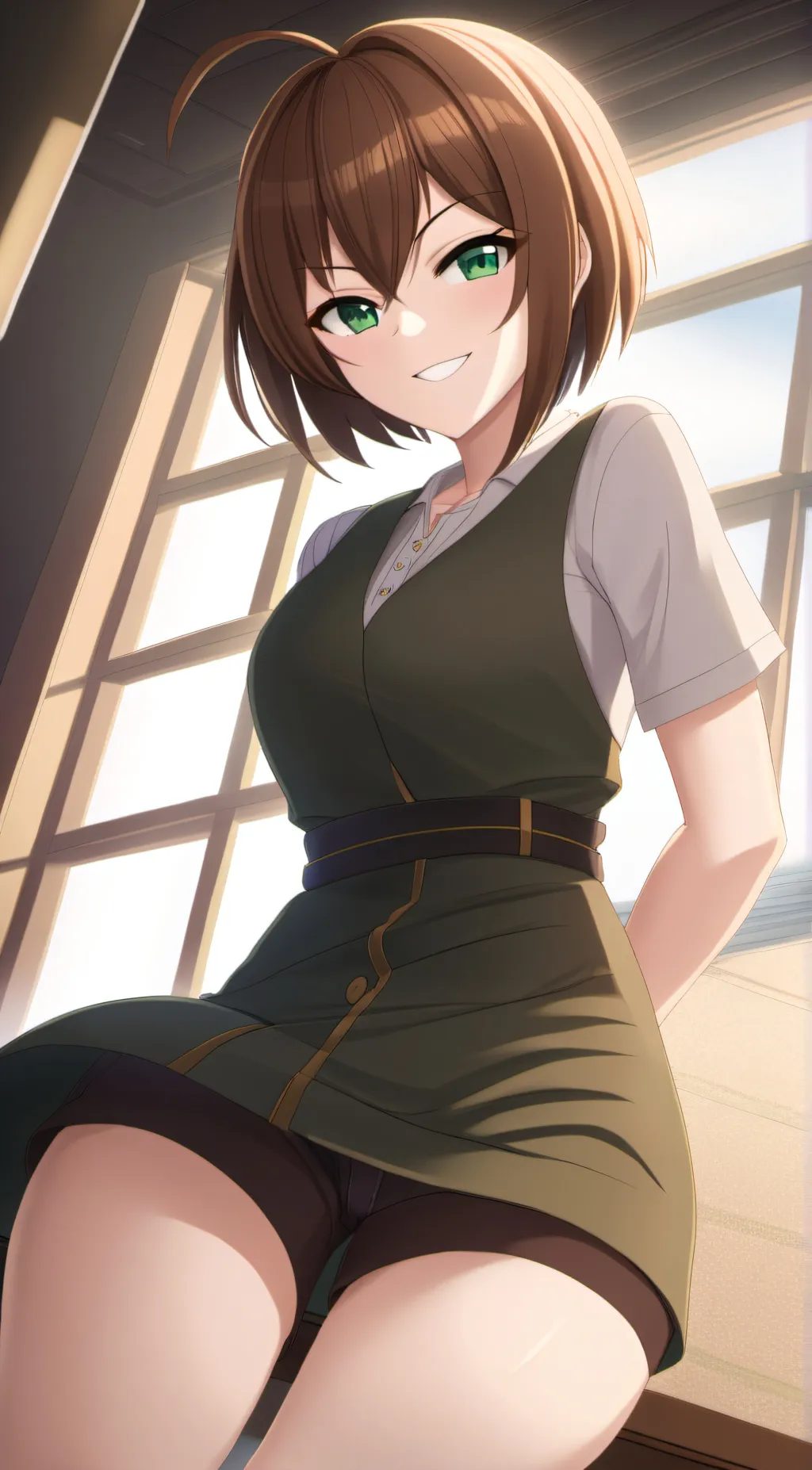 ai character: Sam (femboy) background