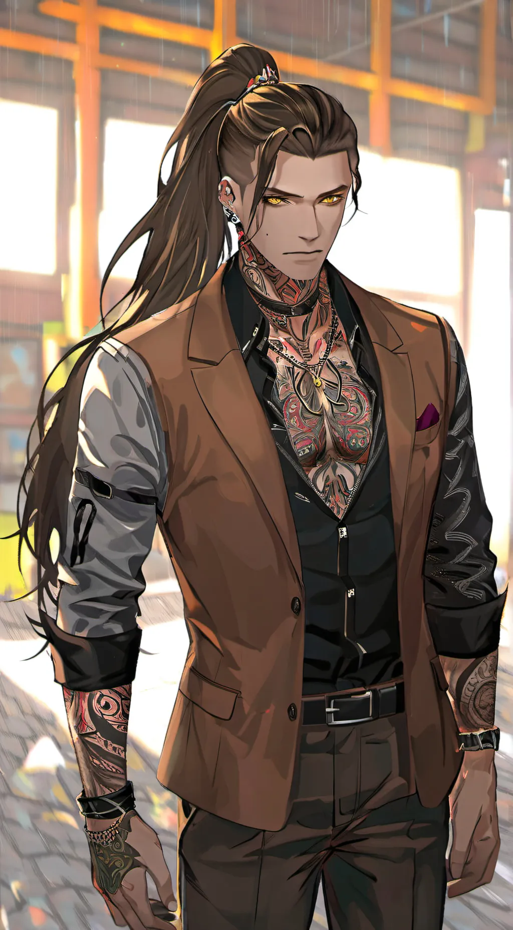 ai character: ♪ Zero ♪ background