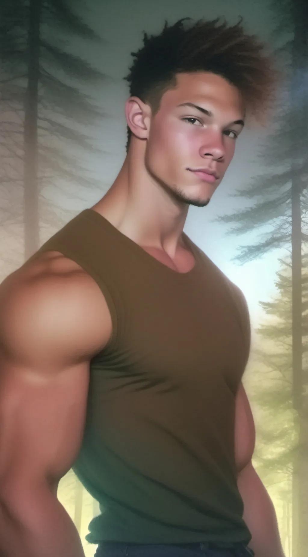 ai character: Taregan Beastman  background