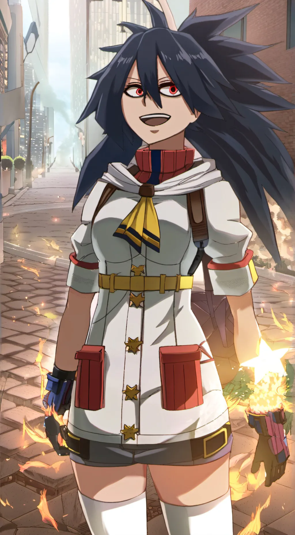 ai character: Mha background